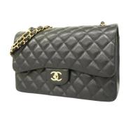 Chanel Vintage Pre-owned Laeder chanel-vskor Black, Dam