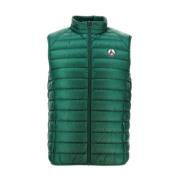 Jott Ärmlös Puffer Vest - Just Over the Top Green, Herr