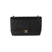 Chanel Vintage Pre-owned Laeder chanel-vskor Black, Dam