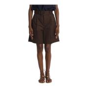 Soeur Brun Bermuda Shorts Brown, Dam