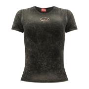 Diesel T-shirt T-Uncuties-P1 Gray, Dam