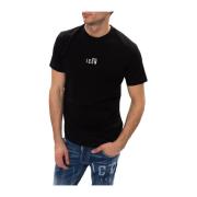 Dsquared2 T-shirt med logotyp Black, Herr