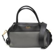 Prada Vintage Pre-owned Laeder handvskor Black, Dam