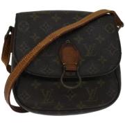 Louis Vuitton Vintage Pre-owned Canvas louis-vuitton-vskor Brown, Dam