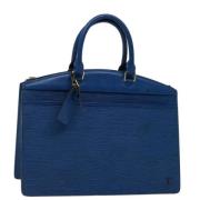 Louis Vuitton Vintage Pre-owned Laeder louis-vuitton-vskor Blue, Dam