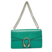 Gucci Vintage Pre-owned Laeder handvskor Green, Dam