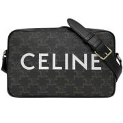 Celine Vintage Pre-owned Canvas celine-vskor Black, Dam