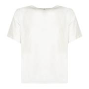 Xagon Man Oversize Rund Hals T-shirt White, Herr