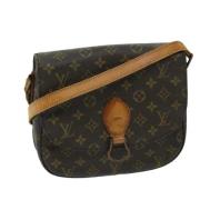 Louis Vuitton Vintage Pre-owned Canvas louis-vuitton-vskor Brown, Dam