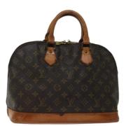 Louis Vuitton Vintage Pre-owned Canvas louis-vuitton-vskor Brown, Dam