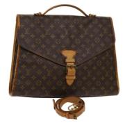 Louis Vuitton Vintage Pre-owned Canvas louis-vuitton-vskor Brown, Dam