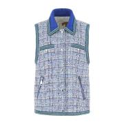 Khrisjoy Oversize Multifärgad Tee Vest Multicolor, Dam