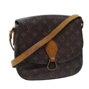 Louis Vuitton Vintage Pre-owned Canvas louis-vuitton-vskor Brown, Dam