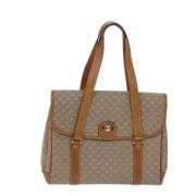 Celine Vintage Pre-owned Canvas celine-vskor Beige, Dam