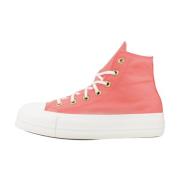 Converse Lift Hi Sneakers Pink, Dam