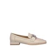 Alma EN Pena Spänne Rhinestone Loafer White, Dam