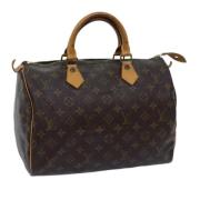 Louis Vuitton Vintage Pre-owned Canvas louis-vuitton-vskor Brown, Dam