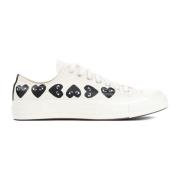 Comme des Garçons Play Vita Canvas Sneakers Multicolor, Dam