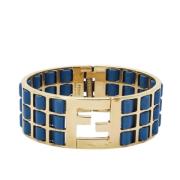 Fendi Vintage Pre-owned Tyg armband Blue, Dam