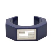 Fendi Vintage Pre-owned Tyg armband Gray, Dam