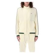 Awake NY Off White Stickat Track Jacket Beige, Herr