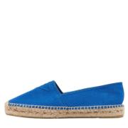 Prada Vintage Pre-owned Canvas espadriller Blue, Dam