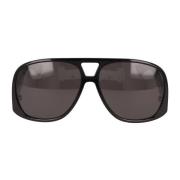 Saint Laurent Fyrkantig Ram Solglasögon SL 652 Black, Unisex