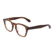 Oliver Peoples Klassiska Square Acetatglasögon OV 5527U Brown, Unisex