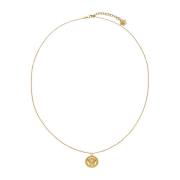 Versace Guld Medusa Charm Halsband Yellow, Herr