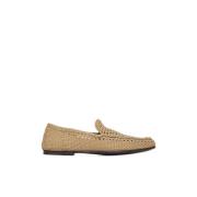 Dolce & Gabbana Beige Platta Skor Beige, Herr