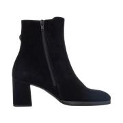 Gabor Svarta Stängda Booties Ankelboots Black, Dam