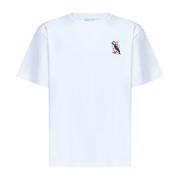 JW Anderson Vita T-shirts och Polos White, Herr