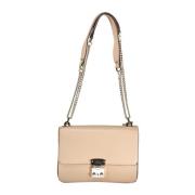 Guess Stilren Polyeten Handväska Beige, Dam