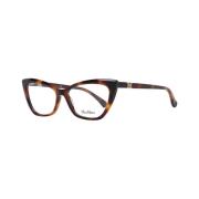 Max Mara Stiliga Cat Eye Optiska Bågar Brown, Dam