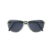 Yves Saint Laurent Vintage Pre-owned Acetat solglasgon Black, Dam