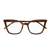 Saint Laurent Klassisk Butterfly Ram Glasögon Brown, Unisex