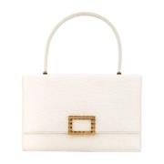 Hermès Vintage Pre-owned Tyg handvskor White, Dam