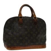 Louis Vuitton Vintage Pre-owned Canvas louis-vuitton-vskor Brown, Dam