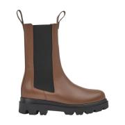 Flattered Skandinavisk Chic Mid-Calf Stövlar Brown, Dam