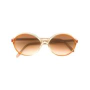 Yves Saint Laurent Vintage Pre-owned Acetat solglasgon Multicolor, Dam