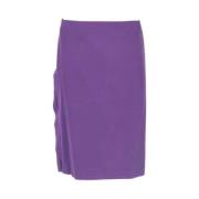 Jil Sander Pre-owned Pre-owned Bomull nederdelar Purple, Dam