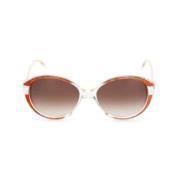 Balenciaga Vintage Pre-owned Acetat solglasgon Orange, Dam