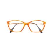 Yves Saint Laurent Vintage Pre-owned Acetat solglasgon Multicolor, Dam