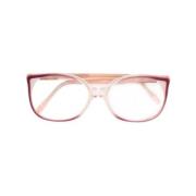 Yves Saint Laurent Vintage Pre-owned Acetat solglasgon Pink, Dam