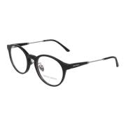 Armani Rund Ram Glasögon AR 7218 Black, Unisex