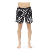 Bikkembergs Black Polyester Swimwear Black, Herr