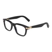 Cartier Mode Glasögon Modell Ct0444O Black, Unisex