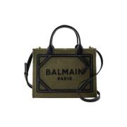 Balmain Canvas handvskor Green, Dam