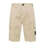 Stone Island Cargo Shorts Brown, Herr