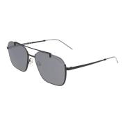 Emporio Armani Fyrkantiga Metall Solglasögon EA 2150 Black, Herr